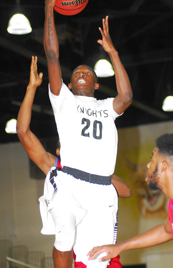 Cougars shoot by Knights