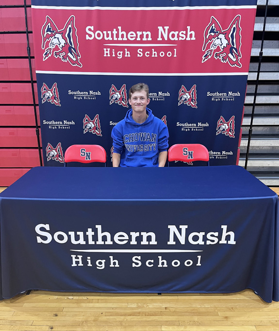 SOUTHERN NASH HIGH SCHOOL COLLEGE SIGNING PHOTOS, 2
