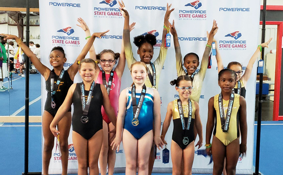 Area gymnasts shine at states