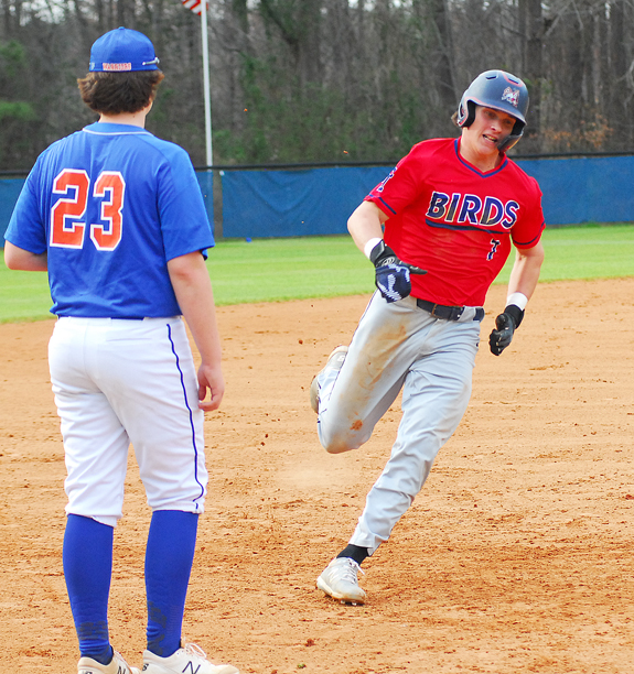 ROUNDING THIRD AND HEADING FOR HOME
