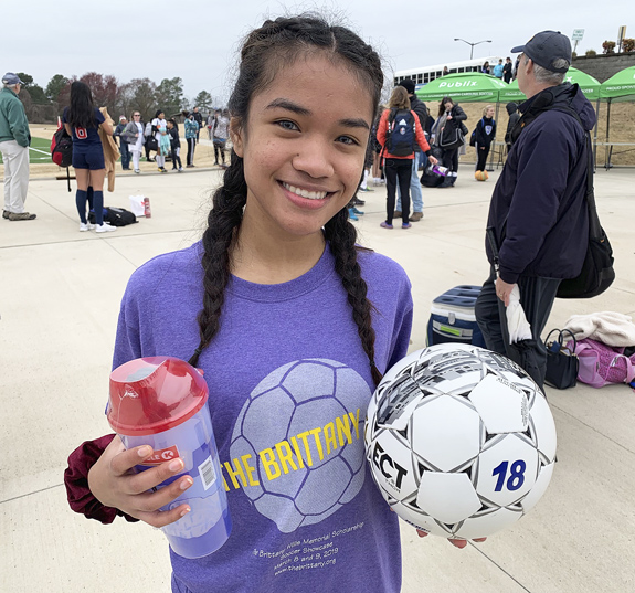 BRITTANY GIRLS SOCCER SPORTSMANSHIP WINNERS, 2