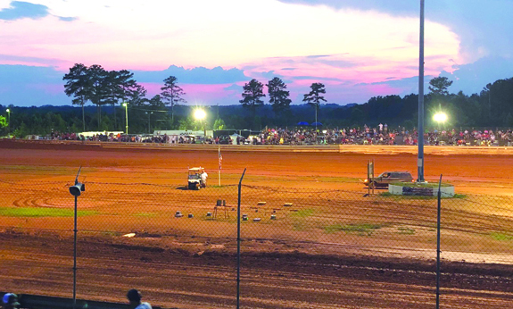 Racing action last Saturday