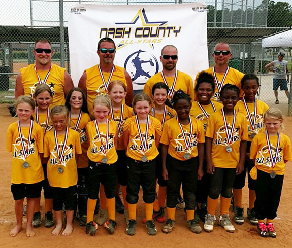 COUNTY SOFTBALL STARS