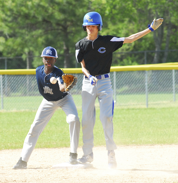 SAFE AT SECOND BASE