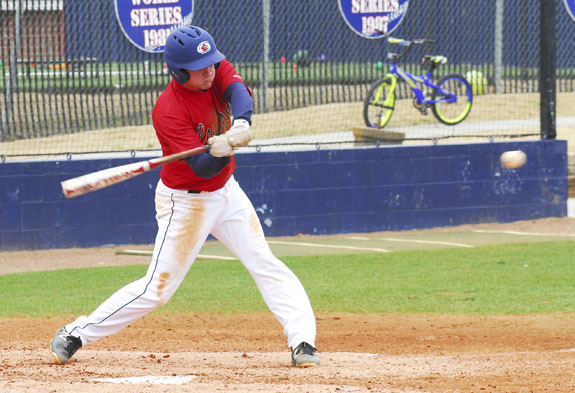 BEN LEWIS IN ACTION AT LOUISBURG COLLEGE