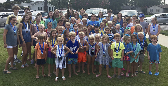 Sharks Sweep Swim Season