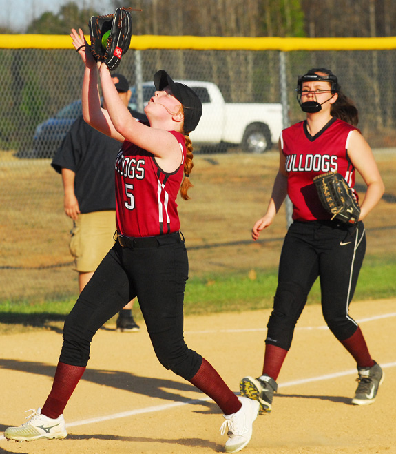 FIELDING HER POSITION