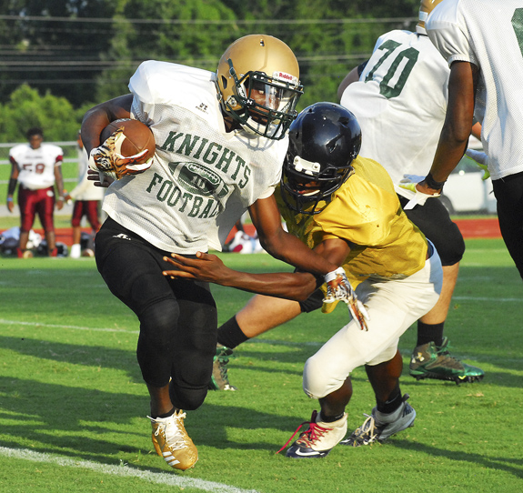 TEN TOTES THE PIGSKIN FOR NN