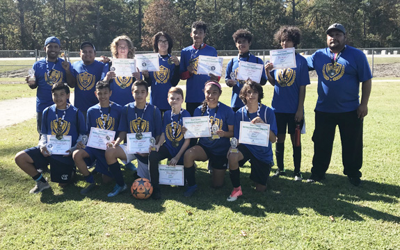 NASH COUNTY SOCCER TOP TEAM FINISHERS, 2