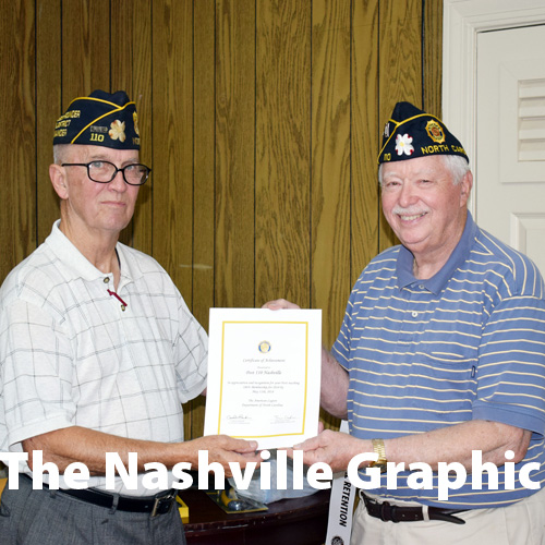 American Legion Post 110 receives state awards, 2