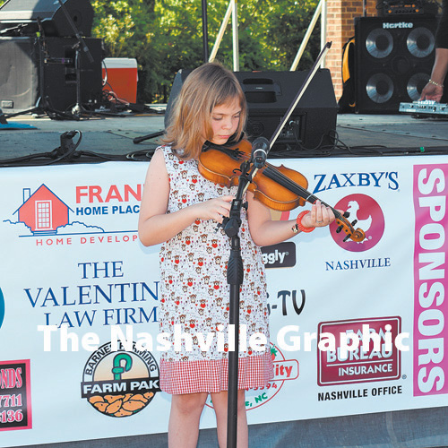 Nashville Elementary performs at Blooming Festival, 5