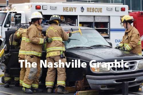 IN THE FIELD<BR>Dispatchers train in mock accident