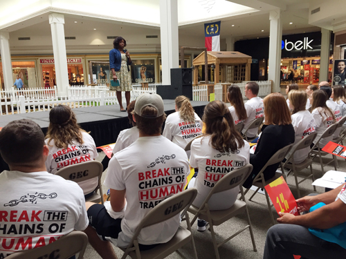 Event brings awareness to human trafficking issue