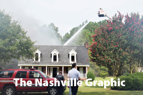 Morning fire destroys local home